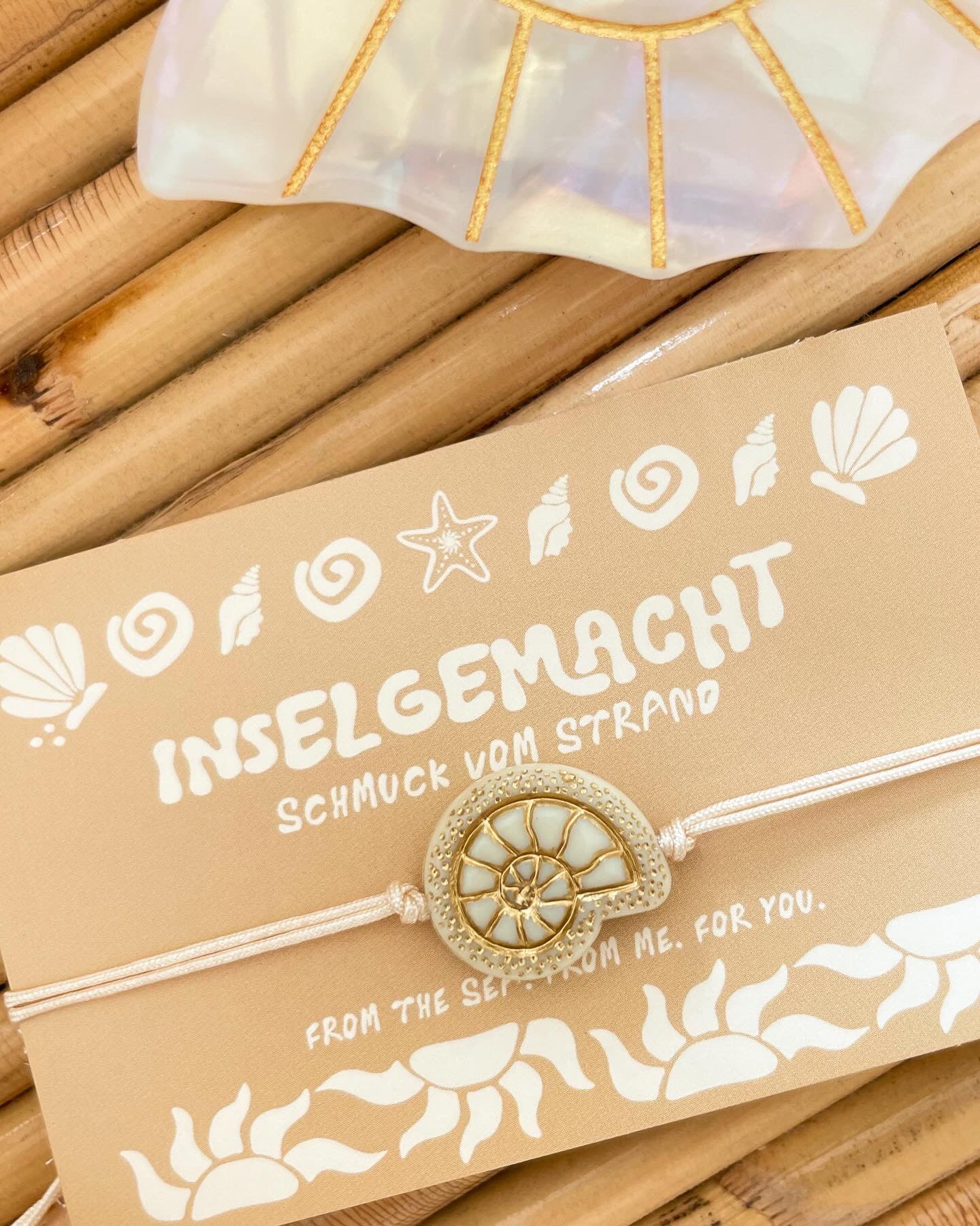 Inselgemacht - Armband & Haarspange Set - Coastrae Collection ~ No. 09