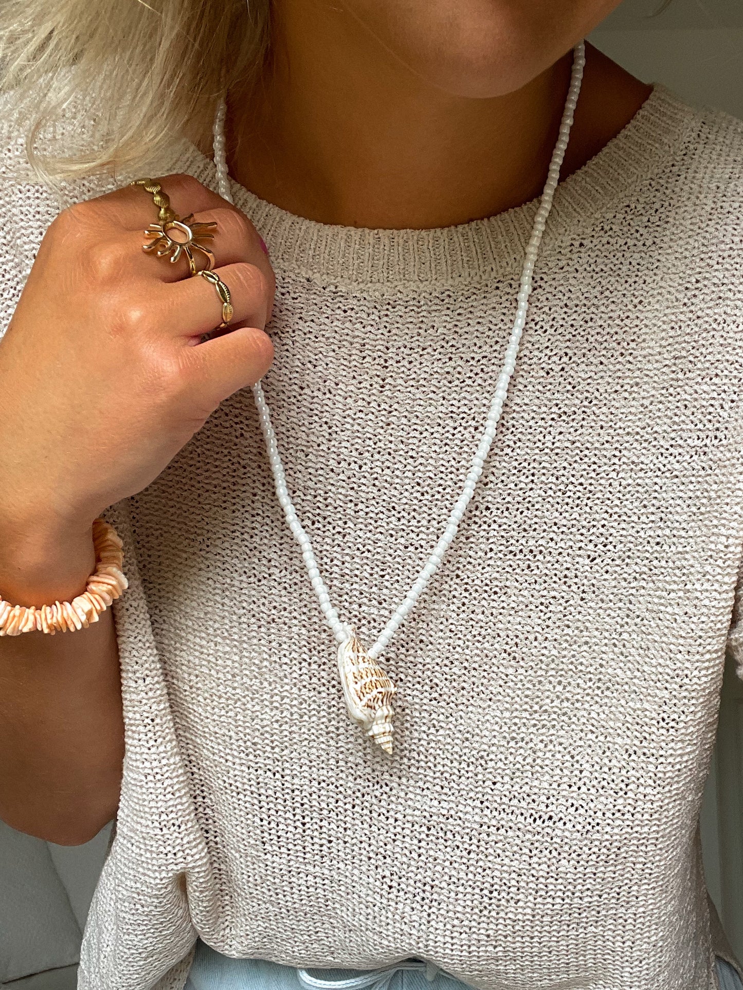 Inselgemacht - Halskette - Seashell Stories Collection ~ No. 01