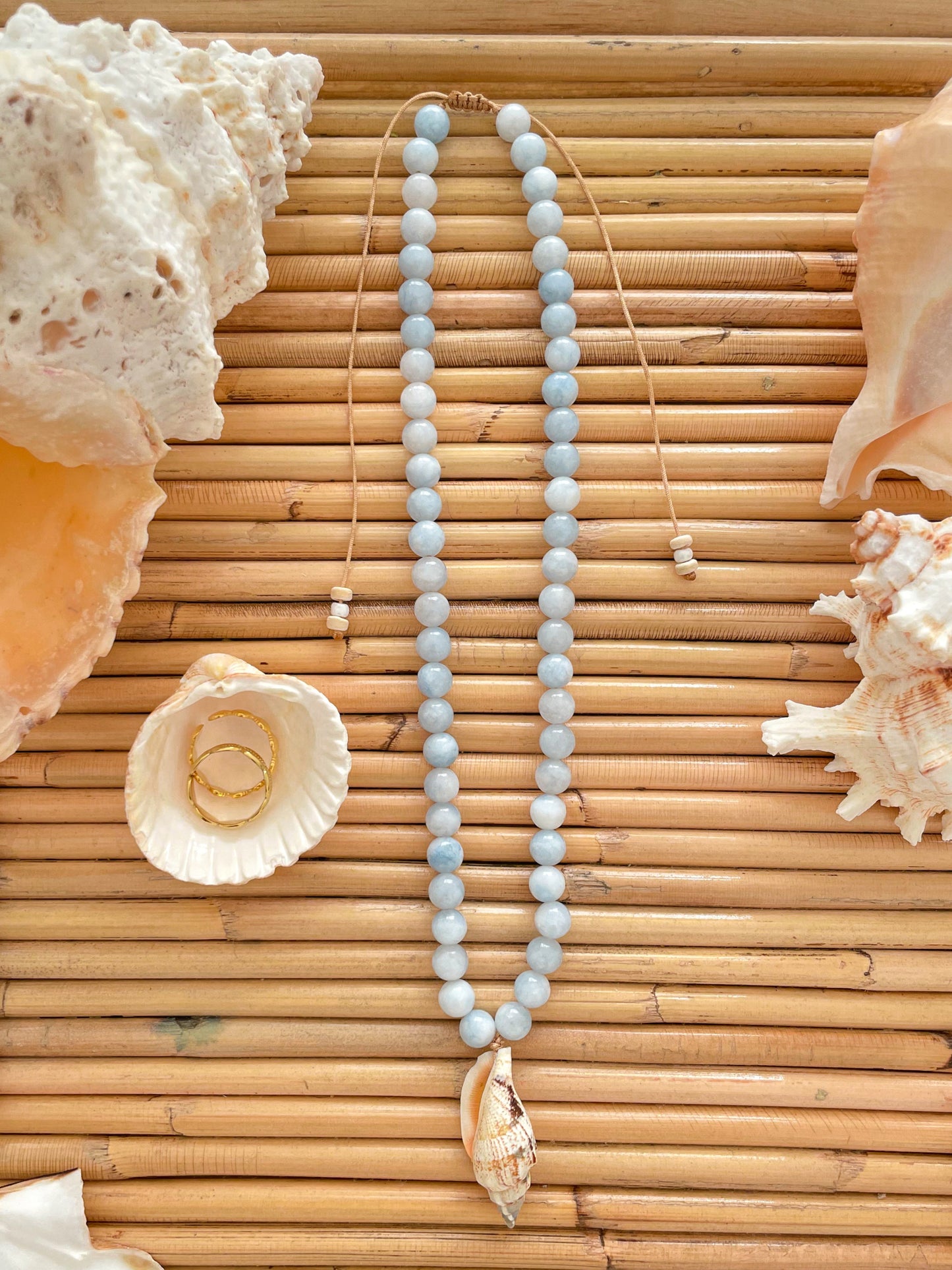 Inselgemacht - Halskette - Saltwater Glow Collection ~ No. 02